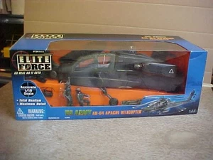BBI Elite Force 1:18 U.S. Army AH-64 Apache Helicopter #21249 - Picture 1 of 5