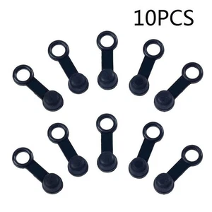 Dust Cap Cover Brake Bleed Nipple Screw Motorbike Motorcycle Accessories - Foto 1 di 8