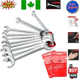 10-Piece Mini Wrench Set - Standard SAE Sizes for Versatile Repairs & Assembly - Bild 1 von 10