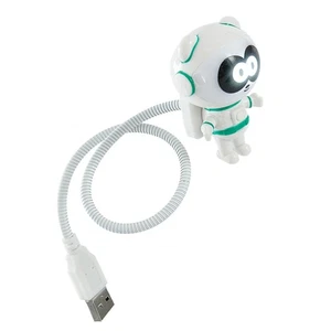 USB Bedroom Bedside Night Light USB Astronaut Statue Kids Bedside Light - Afbeelding 1 van 8