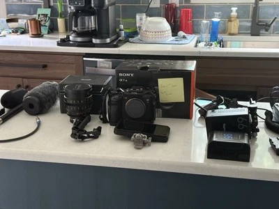 A7s iii кино набор, с T1 S35 35 мм объектив, Atomos Shinobi II, MKE 600 + больше - Изображение 1 из 4