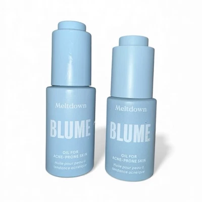 Set Of 2 Blume MELTDOWN Oil for Acne Prone Skin 0.5oz  13ml Melt Down NOB - Image 1 of 4