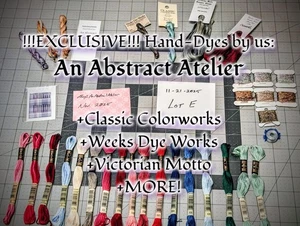 Curated Thread Lot - AS-IS !EXCLUSIVE! IN-HOUSE DYES, Kreinik, MORE!- 112125LOTE - Picture 1 of 11