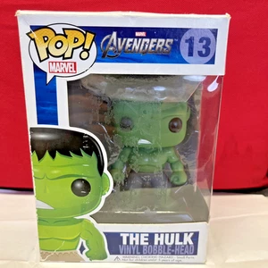 Nuovo Funko Pop Marvel Avengers #13 The Hulk vinile Bobble-Head - Foto 1 di 7