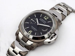 SELTEN!!! PANERAI LUMINOR MARINA 44 TITAN/EDELSTAHL REF.: PAM00165 PAPIERE/BOX - Bild 1 von 6