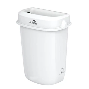 Dolphy Plaza Waste Bin 32L - Durable Polypropylene Rubbish Bin with Leak-Proo... - Picture 1 of 5
