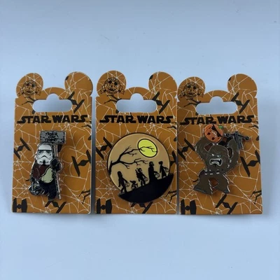 Disney Star Wars Chewbacca With Pumpkin Halloween 2015 Pin - Image 1 of 2