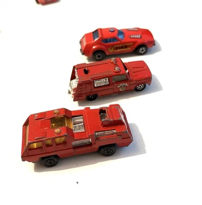 Auto Pompieri Matchbox majorette fire chief blaze buster - Immagine 1 di 3