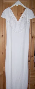 Brautkleid,Abendkleid Gr. 38, mit Pailetten, weiß - Bild 1 von 5