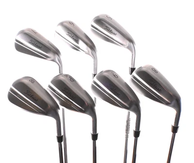 2025 Titleist T350 Iron Set 5-PW,GW w/ AMT Red R300 R-Flex RH +1/4" *Very Good* - Image 1 of 4