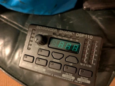 Behringer DSP110 Shark Feedback Destroyer No Power Supply - Image 1 of 4