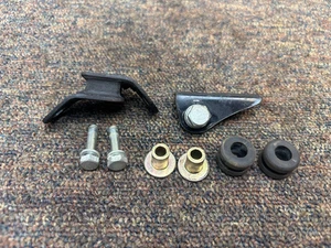 Yamaha DT175 DT125 1978-1981 silenciador cámara de escape tubo suspensión soporte soportes - Imagen 1 de 17