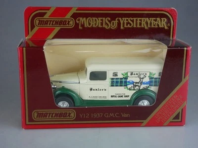 Y-12-5 1937 GMC Van Baxster's - 40929 Matchbox MoY Yesteryear - Bild 1 von 4