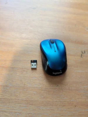 Logitech - M325 Wireless Optical Compact Mouse w/ Unifying Receiver - Blue - Image 1 of 3
