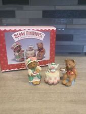 Tea Time Bears Hallmark Merry Miniatures A Collection Of Charm New in Box
