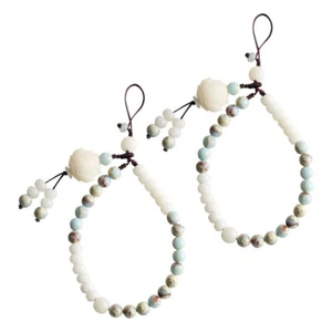 2 Pcs Chinese Style Bracelet Mobile Phone Wristband Ladies Retro Lanyard Cell - Zdjęcie 1 z 12
