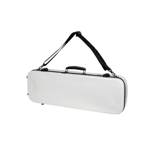 Crossrock Fiberglas länglicher Koffer passt 4/4 Full-Size Violine, TSA-Schloss - Bild 1 von 28