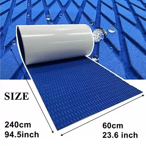 Sea Surfing Deck Grip Mat EVA Foam Boat Flooring Anti-slip Paddle Board Pad Blue - Picture 1 of 19