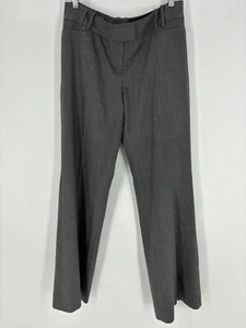 Pantalones de vestir The Limited gris a rayas calce cassidy lana de lujo para mujer talla 10 - Imagen 1 de 5