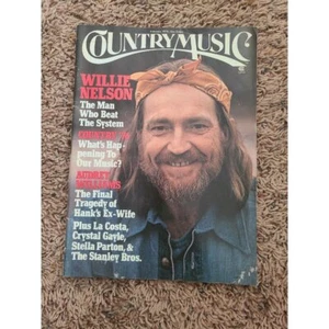 Vintage Country Music magazine with willie nelson on cover, February 1976 - Picture 1 of 4