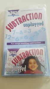 SARA JORDAN CASSETTTE SUBTRACTION UNPLUGGED FUN SONGS TEACHING SUBTRACTION - NEW - Picture 1 of 2