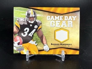 2009 Upper Deck Game Day Gear Rashad Mendenhall #NFL-ME Jersey Patch Steelers - Picture 1 of 2