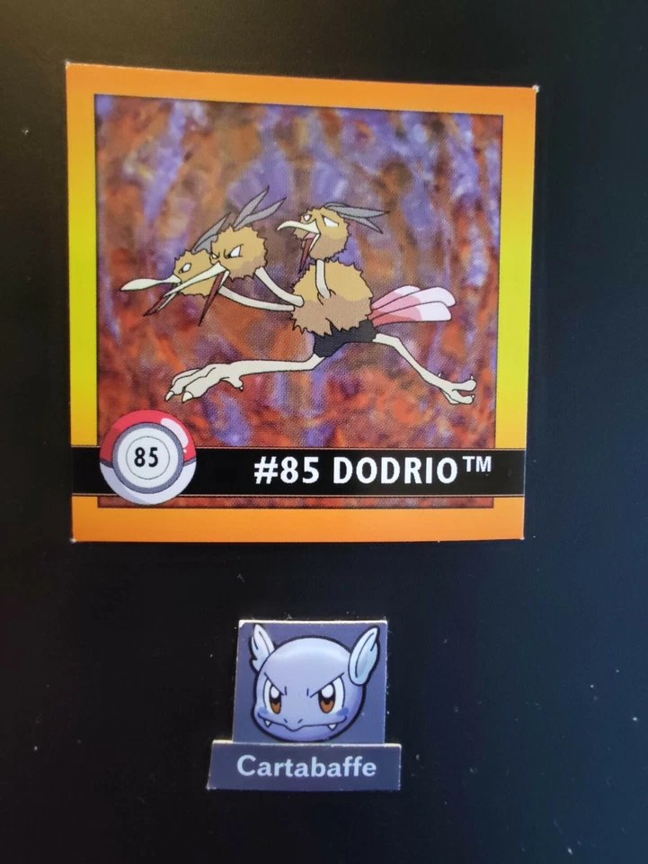 Stickers Pokémon N°85 Dodrio Stickers Series 1 1999 - Photo 1/1