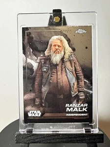 2024 Topps Chrome Star Wars RANZAR MALK - MANDALORIAN - Picture 1 of 2