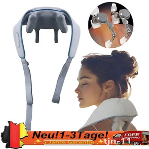 Nackenmassagegerät Shiatsu Massagegerät Mit Wärmefunktion Schultermassage DHL - Bild 1 von 11