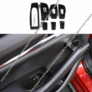 For Mazda CX-30 2020-2022 Black Car Window lift Panel Switch Moulding Cover Trim - Picture 1 of 8