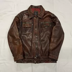 itallo lammleder jacke herren 50 burgund leder jacke - Bild 1 von 14