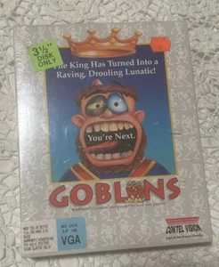 Gobliiins Videospiel Sierra Big Box PC Factory Sealed und Minty!!  1992! - Bild 1 von 24