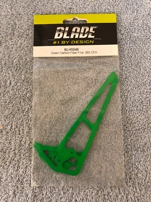 Blade 360 CFX Green Carbon Fiber Fin Set BLH5049 - Image 1 of 2