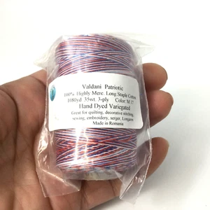 Tread Cotton 1080 Yds Variegated Quilting Stitching Serger Embroidery New - Picture 1 of 3