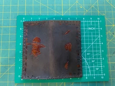 Tarjeta de visita de cuero para hombre, billetera Roper Foto 1 de 4