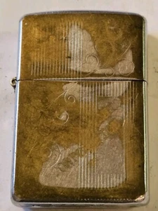 Vintage 58 Patent Pending Zippo 2517191 With Matching Insert - Picture 1 of 8