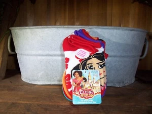 DISNEY ELENA AVALOR GIRL TODDLER NO SHOW SOCKS 7 PAIRS KIDS CARTOON APPAREL NEW - Picture 1 of 1