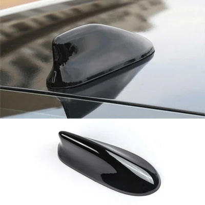 Capa receptor antena barbatana de tubarão preta brilhante acabamento para Honda Accord 10th 2018-22 - Imagem 1 de 4