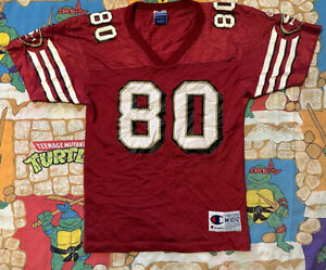 NFL San Francisco 49ers Vintage Jerry Rice Champion Youth Jersey size Med 10-12