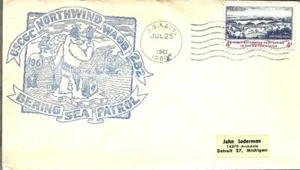 NORTHWIND (WAGB-282) 25 July 1961 Bering Sea Patrol Cachet - Picture 1 of 1