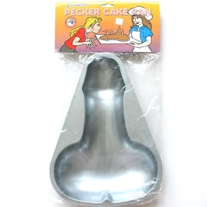 Padella per torta Jumbo Pecker fatta da Pipedream nel 2003 pene sporco maschio cattivo - Foto 1 di 4