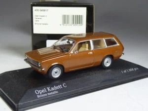 (KI-12-38) Minichamps 430045617 Opel Kadett C Caravan 1973 bronce met., 1:43 OVP - Bild 1 von 2
