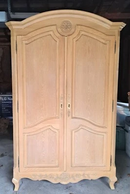 VTG CENTURY Country French Armoire Entertainment Center 84”T 54"W  24"D"D"D 1990 - Image 1 of 4