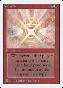 Magic The Gathering Magic The Gathering Unlimited Mana Flare Magic The Gathering Magic The Gathering - Imagen 1 de 1
