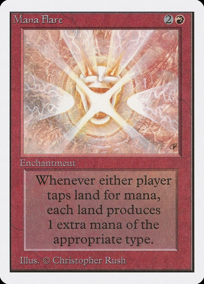 MTG Mana Flare Unlimited Magic the Gathering - Image 1 of 1