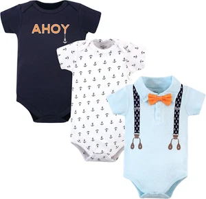 Unisex Baby Cotton Bodysuits - Picture 1 of 12