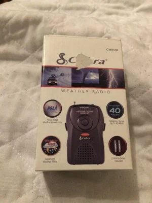 Cobra Weatherband CWR100 Portable Emergency Weather Radio - Image 1 of 4