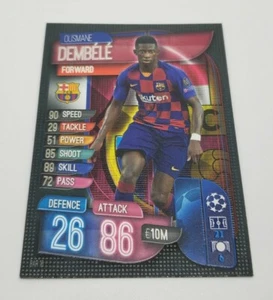 2019-20 Topps Match Attax UEFA Champions League #BAR16 Ousmane Dembele - NM-MT - Picture 1 of 2