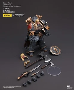 New Joytoy Warhammer 40k Space Wolves Primarch Leman Russ 1/18 action figure UK - Picture 1 of 11