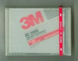 3M DC 2080 MINI DATA CARTRIDGE 80 Mbytes 205ft (62.5m) CERTIFIED BY 3M - Picture 1 of 1